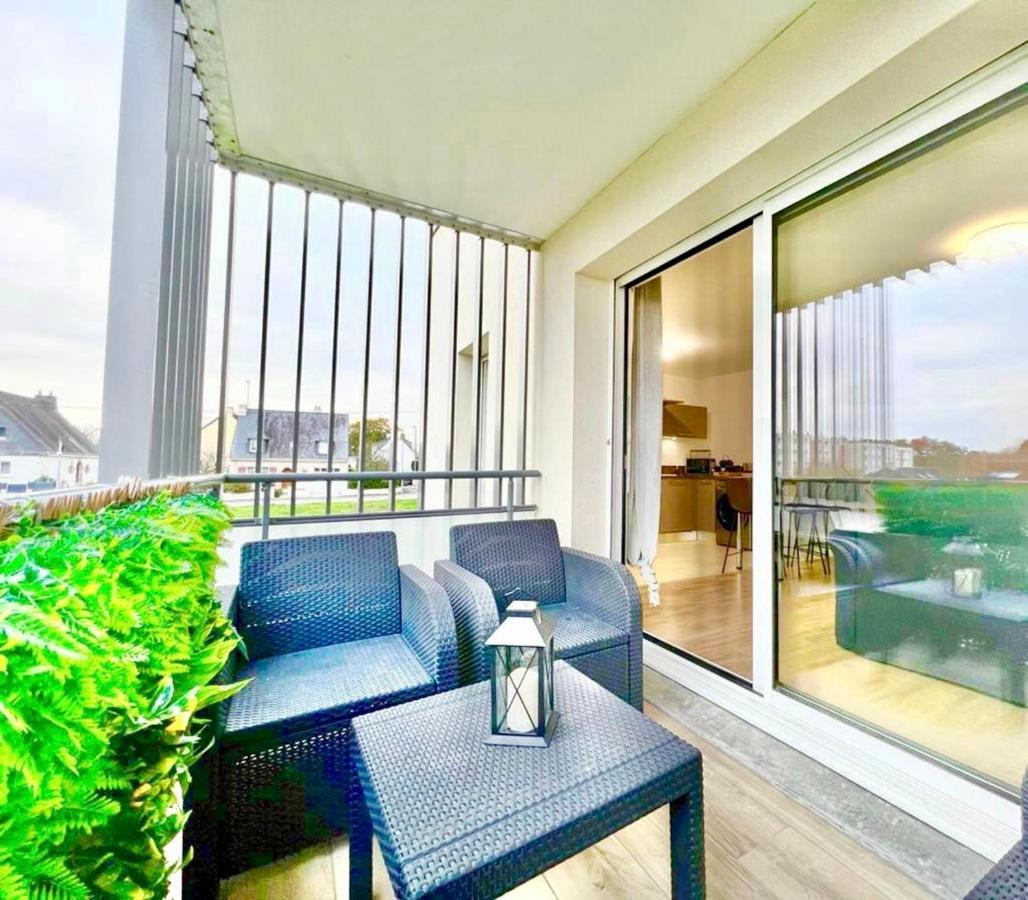 L'Atelier Chic - Wifi Fibre - Parking Privee - Balcon - Netflix Apartment Lanester Exterior photo